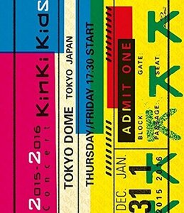 2015-2016 Concert KinKi Kids(通常仕様) [Blu-ray]（中古品）