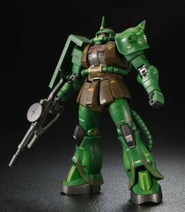 RG（リアルグレード） 1/144 機動戦士ガンダム MS-06F ザク リアルタイプカ