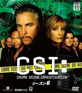 ＣＳＩ：科学捜査班　コンパクト　ＤＶＤ‐ＢＯＸ　シーズン６ [DVD]（中古品）