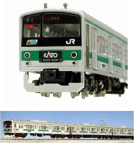 Nゲージ車両セット205系埼京線色「KATO TRAIN」 (10両) [特別企畫品