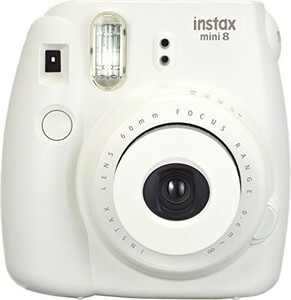 FUJIFILM インスタントカメラ チェキ instax mini 8 ホワイト INS MINI 8 W