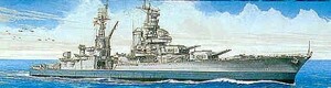タミヤ 1/700 ウォーターラインシリーズ No.804 アメリカ海軍 重巡洋艦 イ