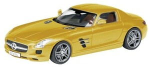 シュコー 1/43 メルセデス・ベンツ SLS AMG クーペ ゴールド 完成品