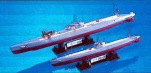 ピットロード 1/700 日本海軍 潜水艦 伊9&呂35 W16