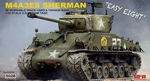 ライフィールドモデル 1/35 アメリカ軍 M4A3E8 シャーマン中戦車 イージー