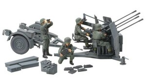 タミヤ 1/48 ミリタリーミニチュアシリーズ No.54 ドイツ陸軍 20mm 4連装