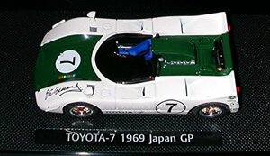 エブロ 1/43 トヨタ 7 日本GP 1969 No.7 ホワイト/グリーン 完成品