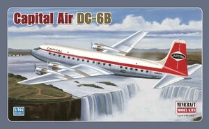 プラッツ 1/144 DC-6Bキャピタル航空 プラモデル MC14557