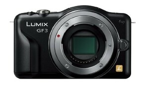 パナソニック ミラーレス一眼カメラ LUMIX GF3 ボディ エスプリブラック DM