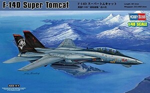 ホビーボス 1/48 エアクラフトシリーズ F-14D スーパートムキャット プラモ