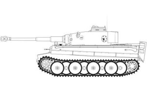 エアフィックス 1/35 ドイツ軍 ティーガー1 ドイツ重戦車 初期型 クルスク