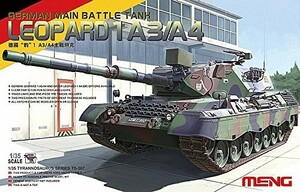 モンモデル 1/35ドイツ連邦陸軍主力戦車レオパルト 1 A3/A4 プラモデル