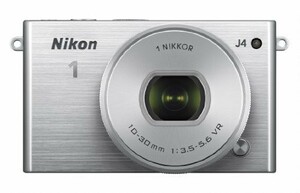 Nikon ミラーレス一眼 Nikon1 J4 標準パワーズームレンズキット シルバー J