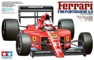 タミヤ フェラーリ　F189　後期型ポルトガルGP仕様　マルボロデカール