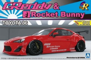 青島文化教材社 1/24 SパッケージVer.R No.57 トヨタ 86 2012 GREDDY&ROCKE