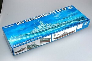 トランペッター 1/350 アメリカ海軍 BB-59 マサチューセッツ 05306 プラモ