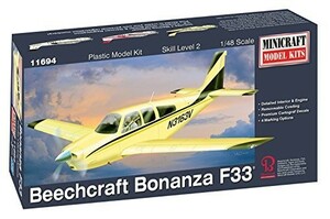 ミニクラフト 1/48 ビーチクラフト ボナンザ F-33 プラモデル MC11694