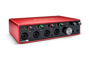 Focusrite Scarlett 18i8 3rd Gen オーディオインターフェイス