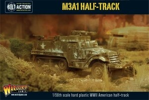 M3a1 Halftrack Military Miniature