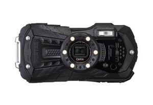 PENTAX 防水デジタルカメラ Optio WG-2 (オールブラック) 約1600万画素 CAL