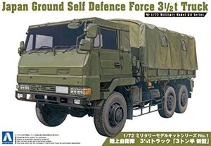 青島文化教材社 1/72 ミリタリーモデルシリーズ No.1 陸上自衛隊 3 1/2tト