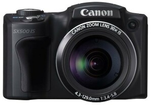 Canon デジタルカメラ PowerShot SX500IS 約1600万画素 光学30倍ズーム ブ