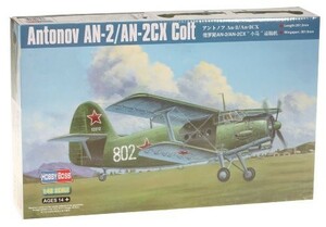 ホビーボス 1/48 エアクラフトシリーズ アントノフ An-2/An-2CX プラモデル