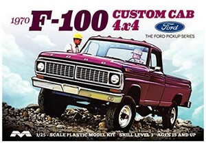 メビウス 1/25 1970年型 フォード F-100 カスタムキャブ 4×4ピックアップ