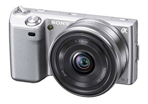 ソニー SONY ミラーレス一眼α NEX-5 ダブルレンズキット シルバー NEX-5D/