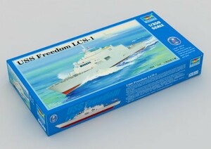 トランペッター 1/350 アメリカ海軍 沿海域戦闘艦 LCS-1 フリーダム プラモ