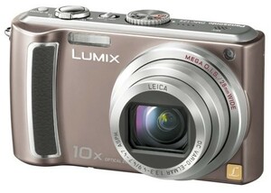 パナソニック デジタルカメラ LUMIX (ルミックス) ブラウン DMC-TZ5-T