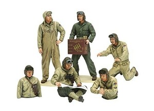 タミヤ 1/35 ミリタリーミニチュアシリーズ No.347 アメリカ陸軍 戦車兵セ