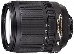 Nikon standard zoom lens AF-S DX NIKKOR 18-105mm f/3.5-5.6G ED VR Nikon 