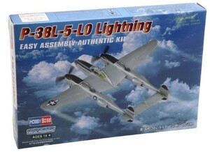 ホビーボス 1/72 エアクラフトシリーズ P-38L-5-LO ライトニング プラモデ