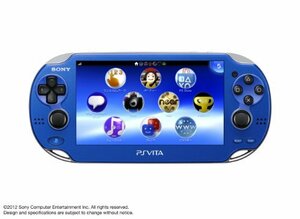 PlayStationVita Wi-Fiモデル サファイア・ブルー (PCH-1000 ZA04) 【メー