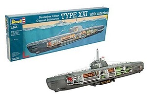 ドイツレベル 1/144 U2540カットモデル プラモデル