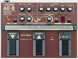 BOSS AD-8 プリアンプ アコースティックギター用 (ボス AD8)