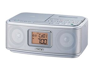 ソニー SONY CDラジオカセットレコーダー CFD-E501 : FM/AM対応 シルバー C