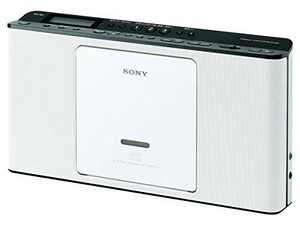 ソニー SONY CDラジオ ZS-E80 : FM/AM/ワイドFM対応 語学学習用機能搭載 ホ