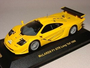 イクソ（ixo）1/43 マクラーレン F1 GTR ロングテイル 1996(オレンジ)