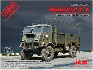ICM 1/35 第二次世界大戦 イギリス陸軍 フォード W.O.T.6 トラック プラモ