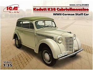 ICM 1/35 ドイツ陸軍 オペル カデット K38 カブリオレ スタッフカー プラモ