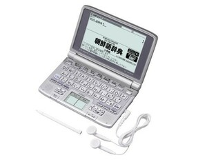 CASIO Ex-word (eks word ) computerized dictionary XD-SW7600 handwriting . panel installing sound 