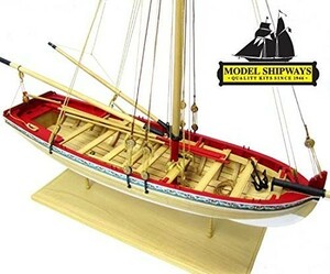 [モデルシップウェイ]Model Shipways 18th Century Longboat 1/4 Scale Woo