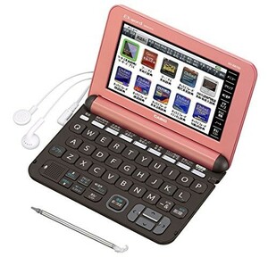  Casio computerized dictionary eks word business model XD-K8700CP coral pink 