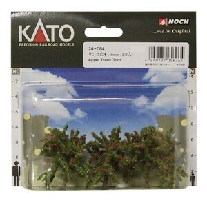 KATO Nゲージ りんごの木40mm 3本入 24-084 ジオラマ用品