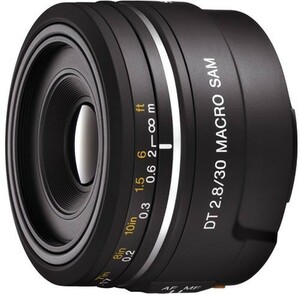  Sony SONY одиночный подпалина пункт macro линзы DT 30mm F2.8 Macro SAM APS-C соответствует 