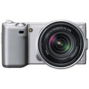 ソニー SONY デジタル一眼α NEX-5 ズームレンズキット シルバー NEX-5K/S