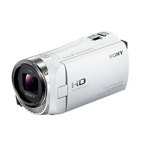 ソニー SONY ビデオカメラ Handycam CX420 内蔵メモリ32GB ホワイト HDR-CX
