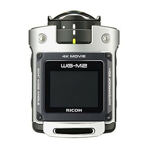 RICOH waterproof action camera WG-M2 silver 4K animation super wide-angle 204 times is u Gin 